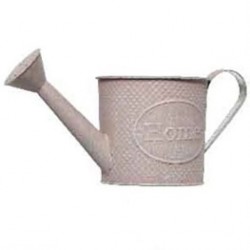 iron watering can 10.5x23x10.5 cms.Rosa