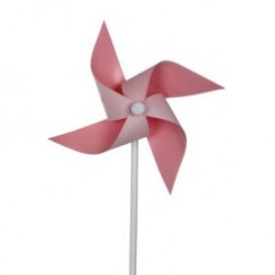 Windmill 32x15x75 cms.Rosa